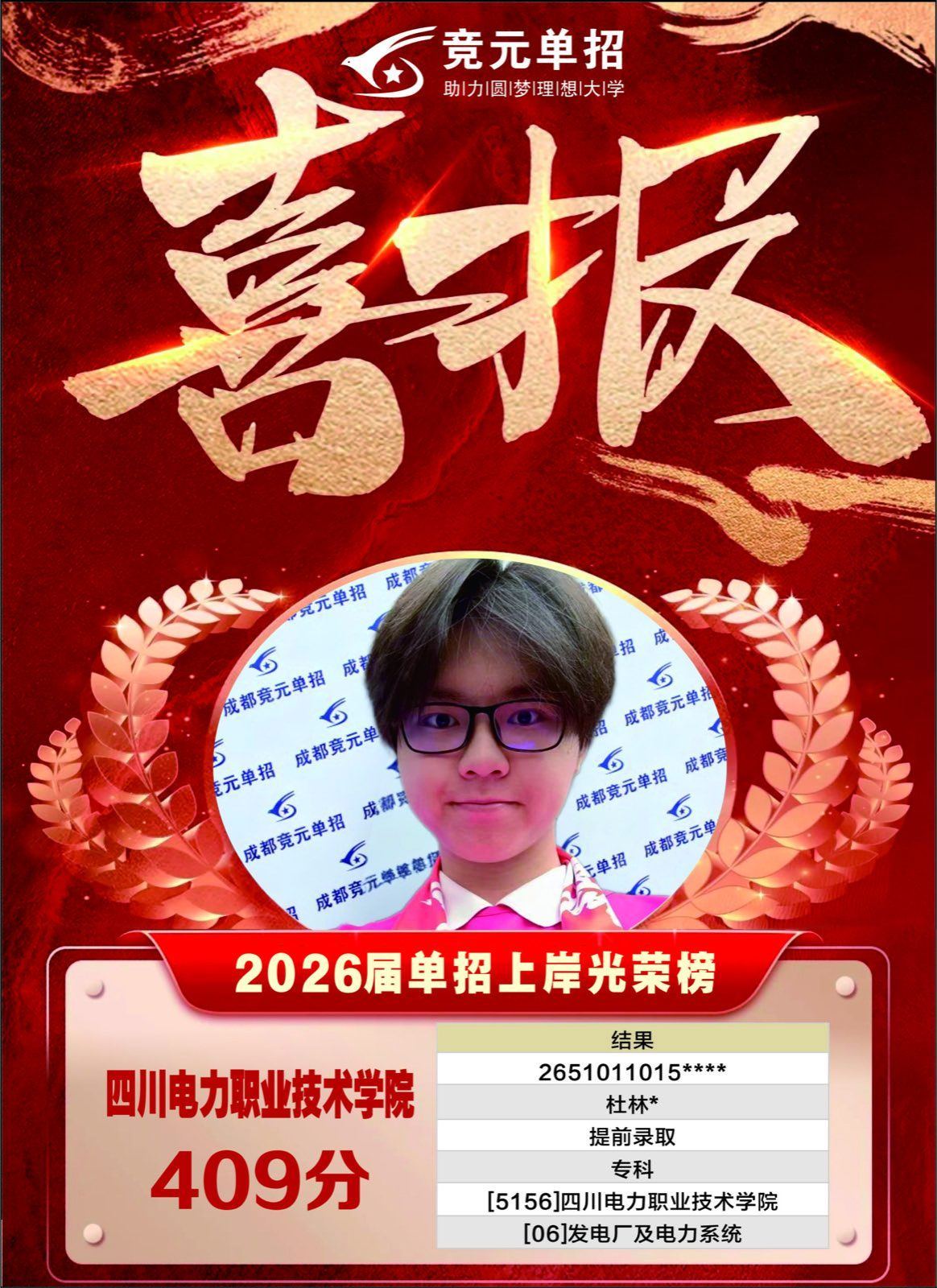2026届喜报